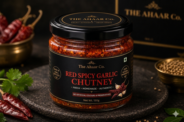 Spicy Red Garlic Chutney